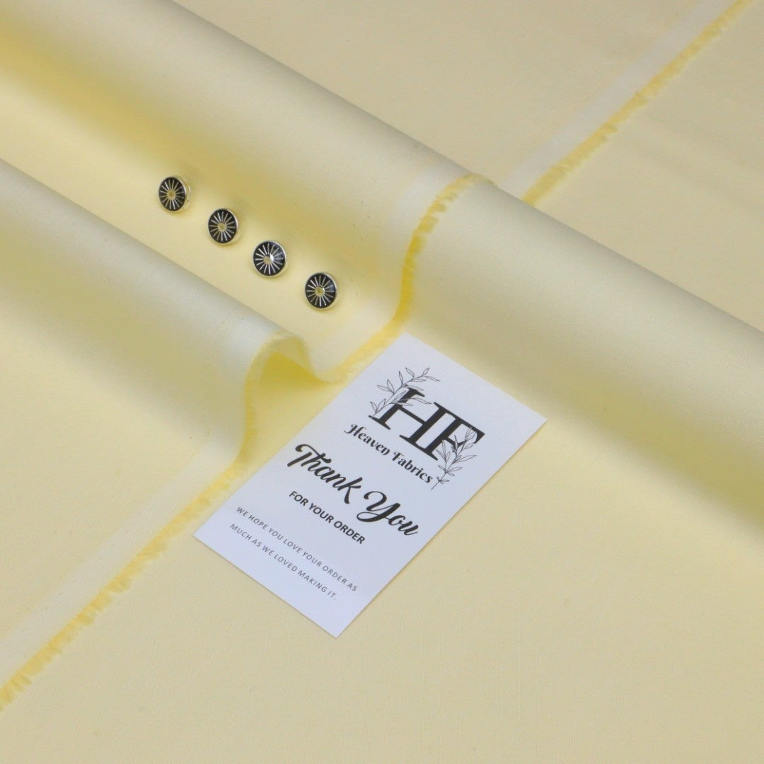 Heavens Premium Soft Cotton (Lemon yellow)